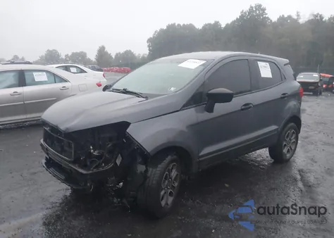 2019 Ford Ecosport S from USA, damaged, VIN MAJ6S3FL5KC292212